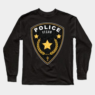 Vegan Police Long Sleeve T-Shirt